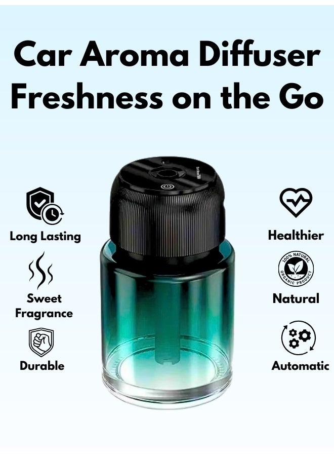Luxury Smart Diffuser (160ml) pre-filled with pure essential oils. USB rechargeable with starry sky projection—elevate your car, home, or office ambiance - Image 1