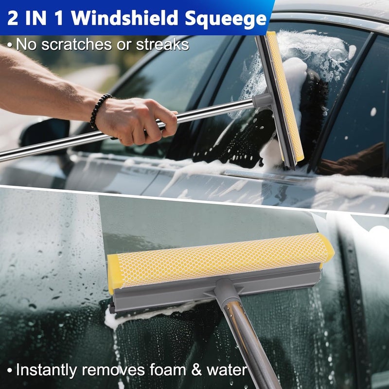 THINKWORK 25-Piece Car Wash Kit with Extendable Brush and Detailing Tools - Image 5