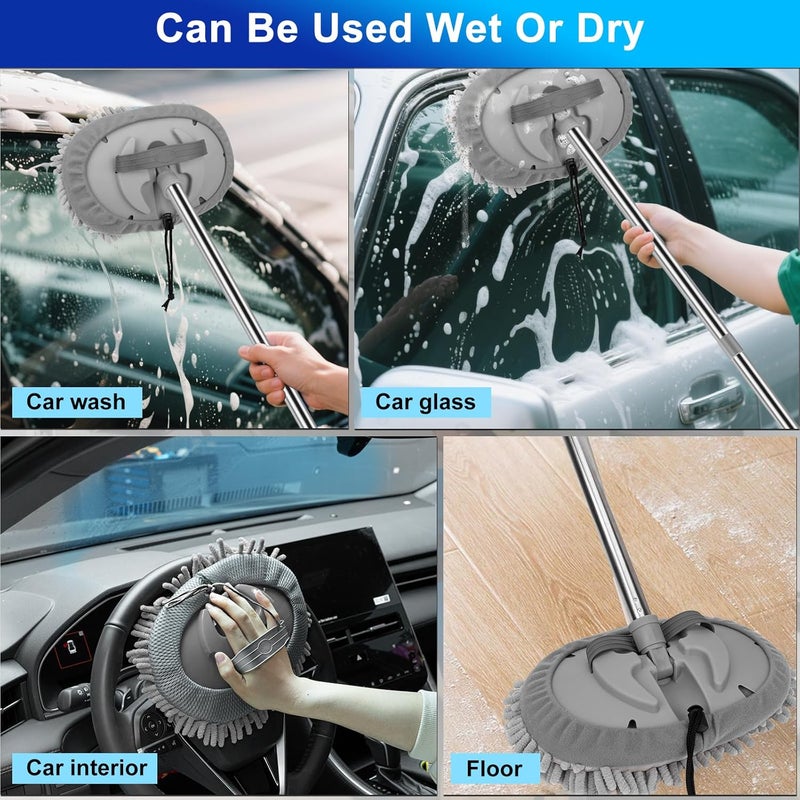 THINKWORK 25-Piece Car Wash Kit with Extendable Brush and Detailing Tools - Image 4