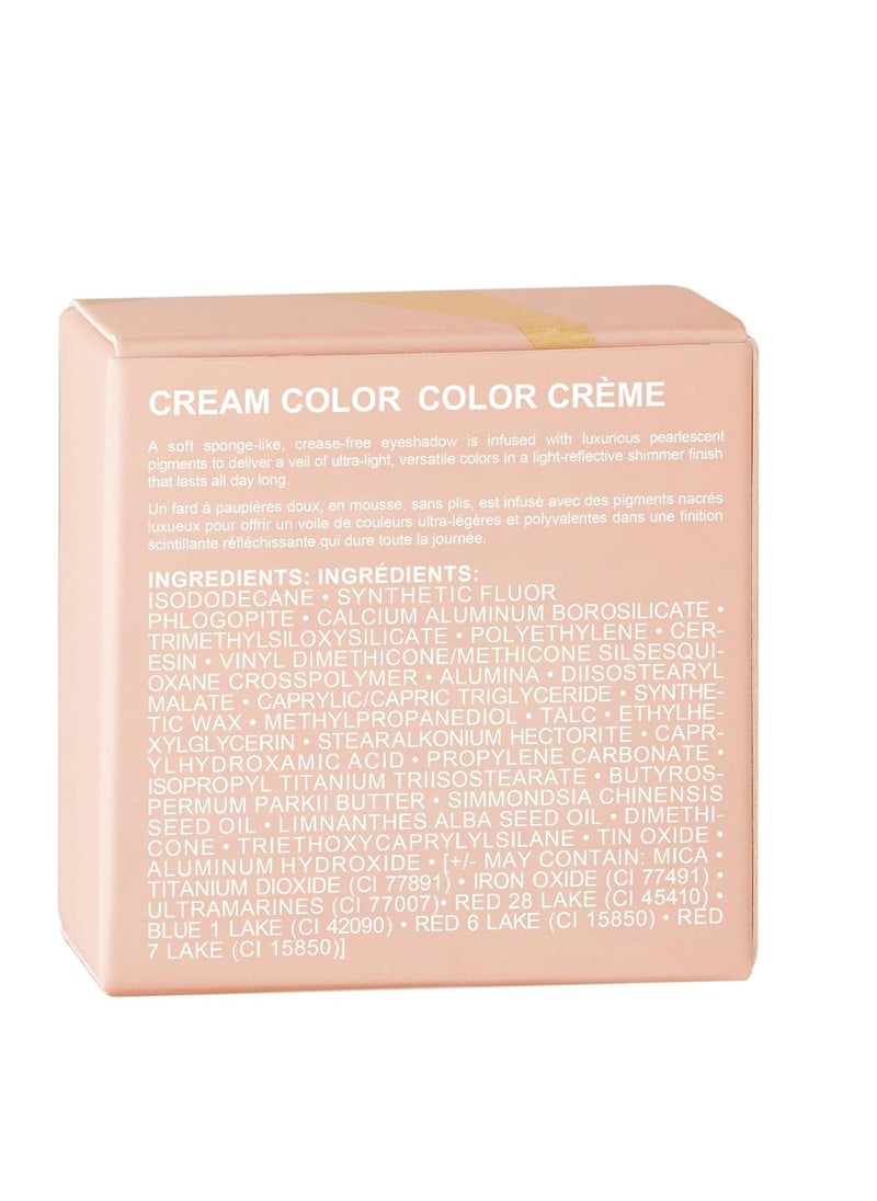 Oulac Oulac Shimmer White Cream Eyeshadow-Eyeshadow Prime| as Highlighter Waterproof & Long Lasting Glitter Eyeshadow Natural Color Eye Shadow for Women 6g (01)  - Image 5