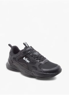 Lee Cooper Men's Panelled Sneakers with Lace-Up Closure  - Image 2