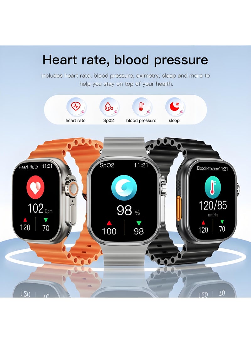 SmartWatch10 Smartwatch Ultra Sports S9 Ultra Watch Ultra3 Gray - Image 2