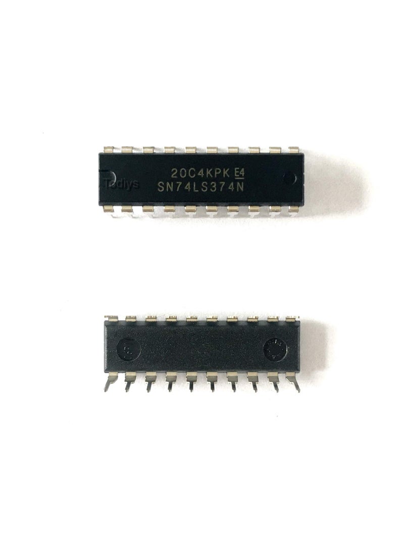 Generic SN74LS374N Digital Logic IC, 20C4KPK E4, DIP-20 Package 