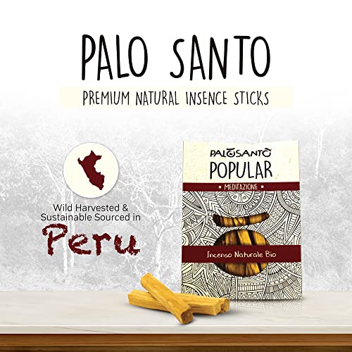 PALOSANTO - Palo Santo Incense Sticks for Meditation and Stress Relief - 13 Pack - Natural Smudge Sticks for Negative Energy Cleansing and Home Relaxation - Organic Palo Santo Sticks Peruvian Products - Image 2