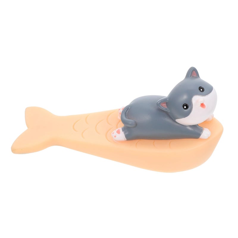 Non Slip Animal Door Stopper Wedge 14X7X5CM Multicolor For Home Office Safety - Image 2