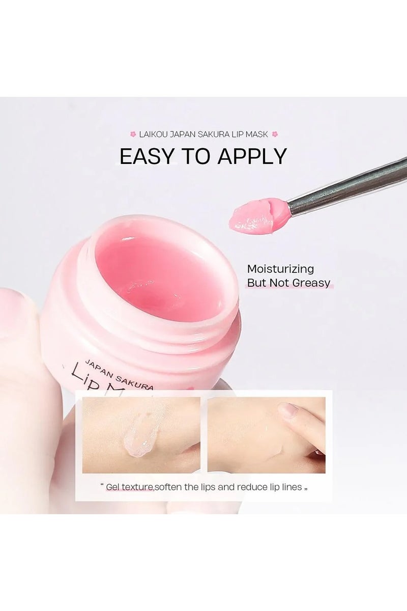 Laikou Japan Sakura Lip Mask with Sakura Extract - 8g - Image 4