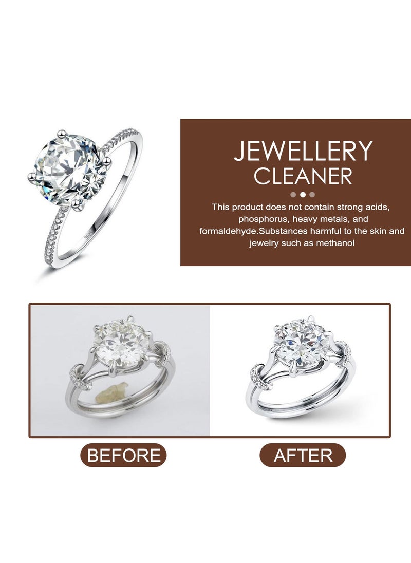 JUE-FISH - Jue-Fish Jewelry Cleaner Gold Ring Necklace Dial Maintenance Cleaning Rust Removal Jewelry Cleaner - Image 1