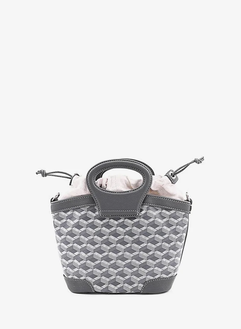 Cuple Grey Women’s Patterned Tote Bag for Women | Best Price UAE