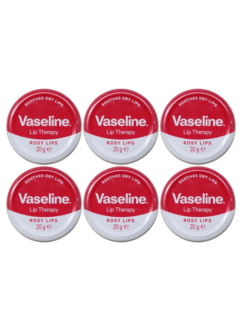 Vaseline Lip Therapy Rose & Almond Oil 20g - Image 1