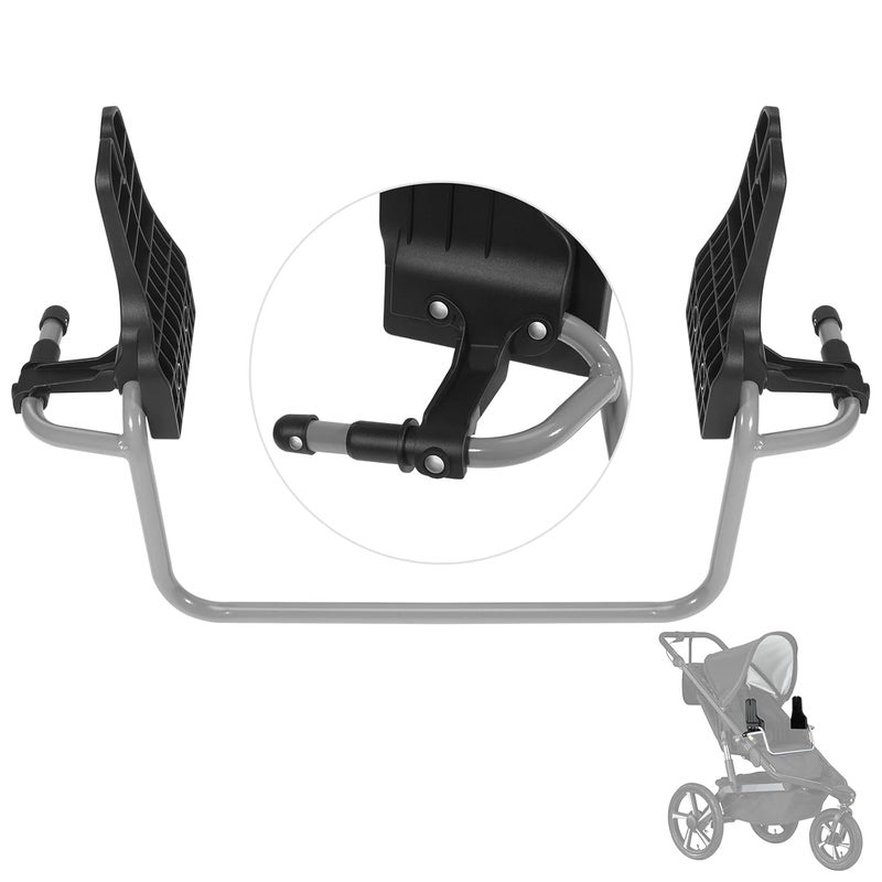 Touri Single Jogging Stroller Adapter for Graco Infant Car Seats Baby Trend Car Seat Adapter for Most BOB Gear Strollers Baby Jogger Car Seat Replacement Part - Image 1