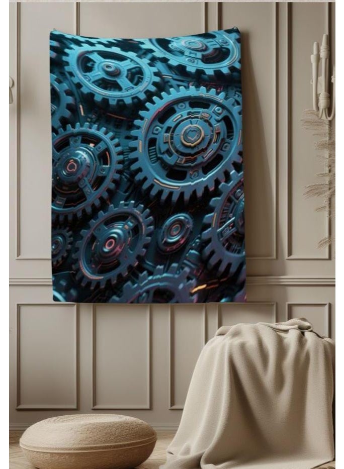 عام بطانية رقيقة من الفانيلا (حرارة ومريحة، ومناسبة للنوم واستخدام اللعبة والغبار والرمل) 150 سم * 200 سم - 806 - Image 1