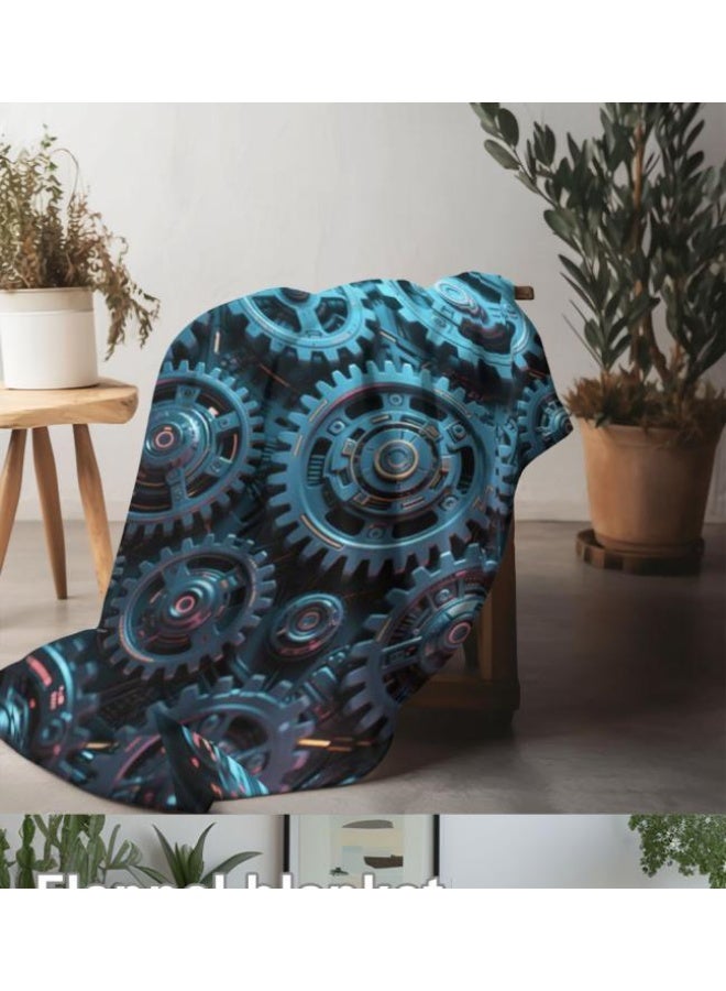 عام بطانية رقيقة من الفانيلا (حرارة ومريحة، ومناسبة للنوم واستخدام اللعبة والغبار والرمل) 150 سم * 200 سم - 806 - Image 3