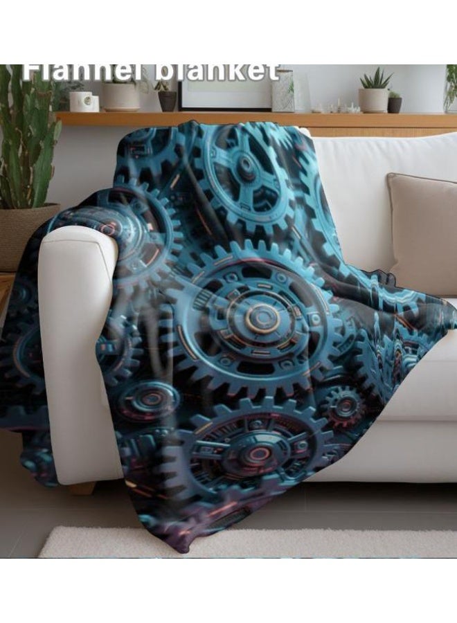 عام بطانية رقيقة من الفانيلا (حرارة ومريحة، ومناسبة للنوم واستخدام اللعبة والغبار والرمل) 150 سم * 200 سم - 806 - Image 4