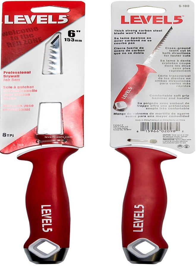 Level-5 6" Precision Jab Saw w/Soft Grip Handle, LEVEL5 | Pro-Grade | 5-100 - Image 3