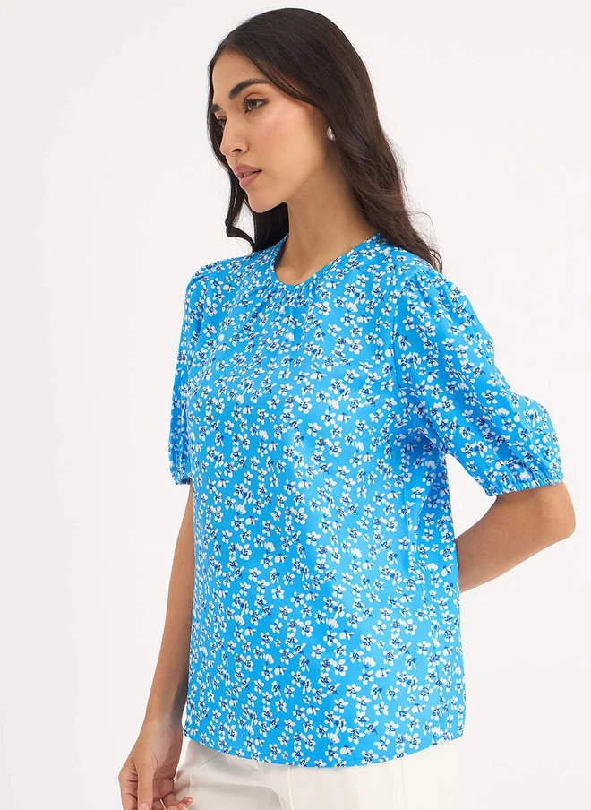 Salt Attire  SALT ATTIRE Floral Print Top for Women | Best Price UAE