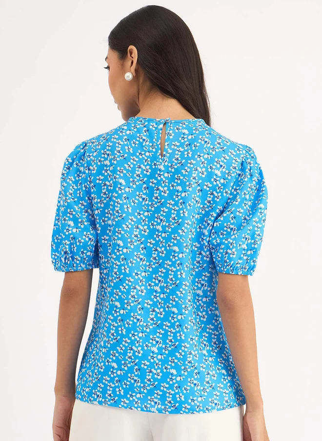 Salt Attire  SALT ATTIRE Floral Print Top for Women | Best Price UAE