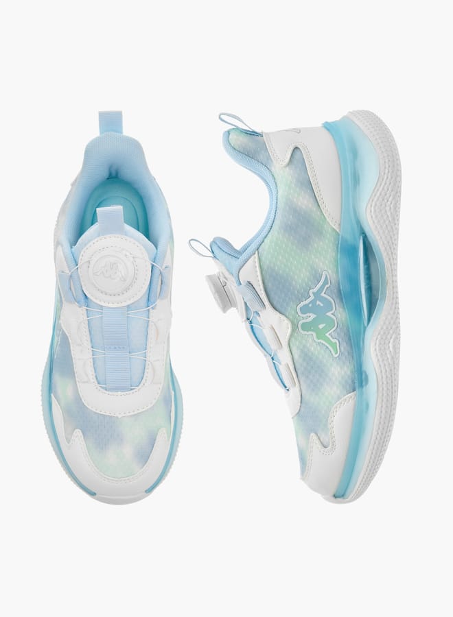 كابا حذاء رياضي بناتي بإبزيم دوار بتدرج لوني - Image 3