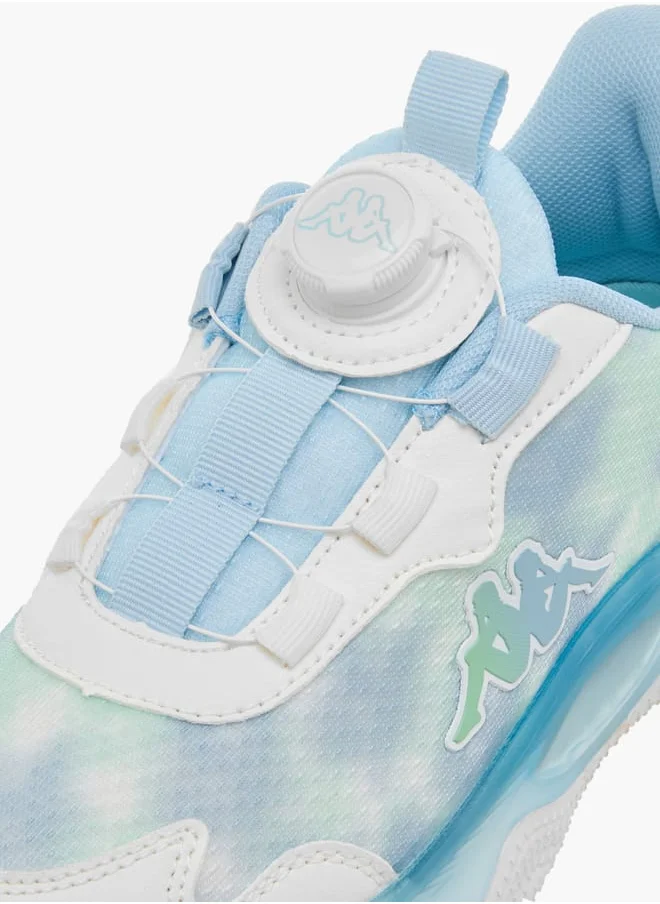 Kappa Girls' Ombre Sports Shoes with Rotating Buckle Closure