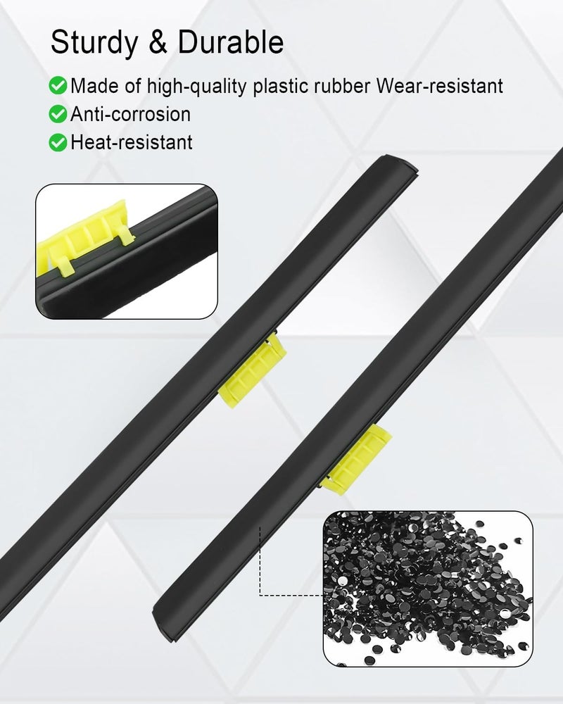 PNYZIK 4 Pcs Weatherstrip Window Molding Trim Seal Belt for Honda CRV CR-V 2002-2006 - Image 3