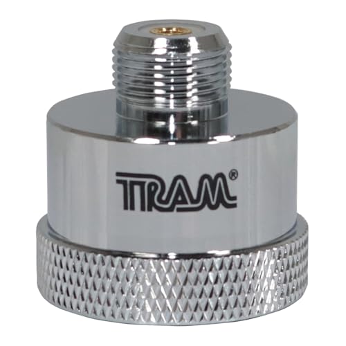 Tram 1296 NMO to UHF (SO239) Mobile Antenna Mount Adapter, Silver - Image 3