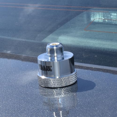 Tram 1296 NMO to UHF (SO239) Mobile Antenna Mount Adapter, Silver - Image 5