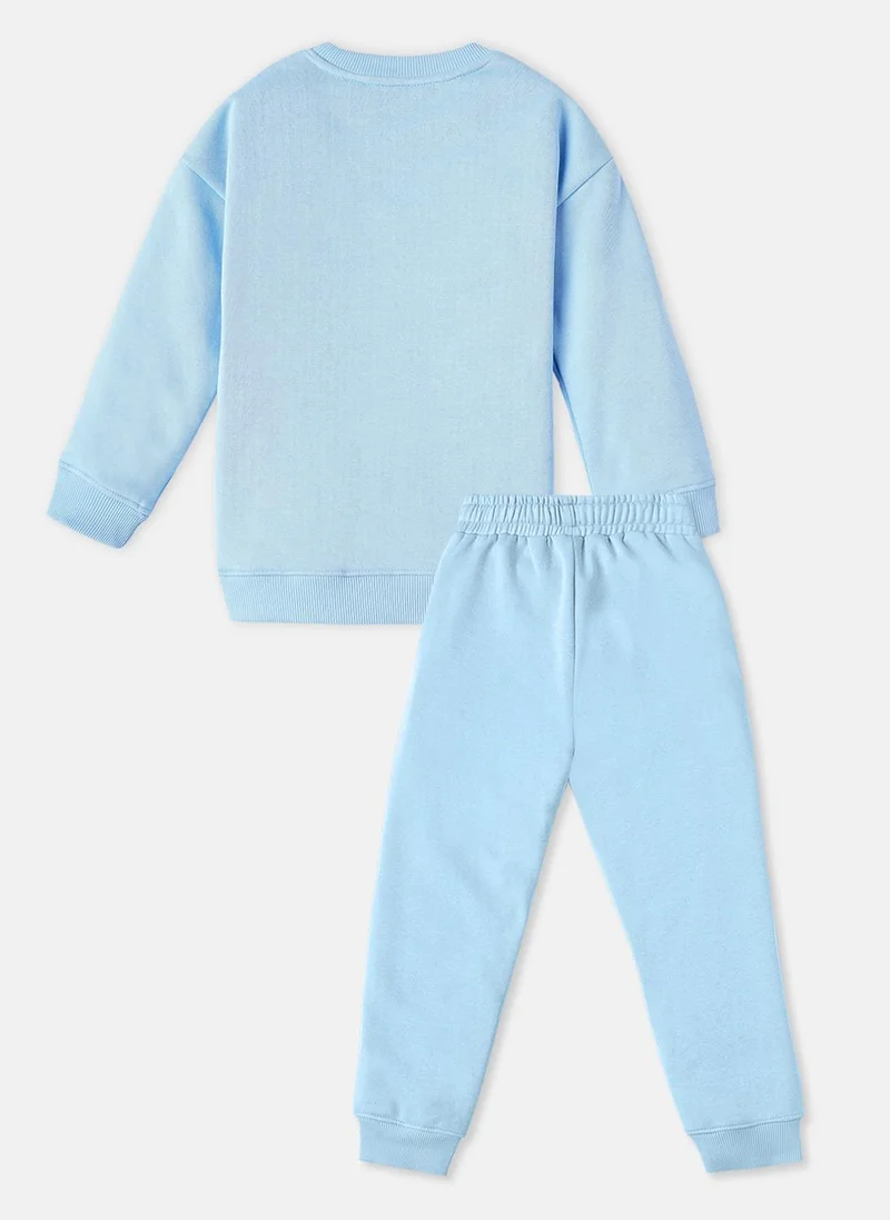 نوتيناتي طقم سويت شيرت وبنطلون رياضي مطبوع للأولاد من نوتيناتى