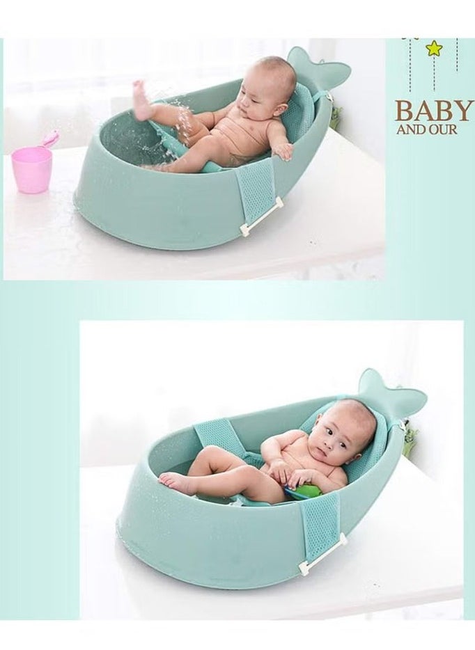 Generic - Smart sling 3-stage baby bathtub blue - Image 1