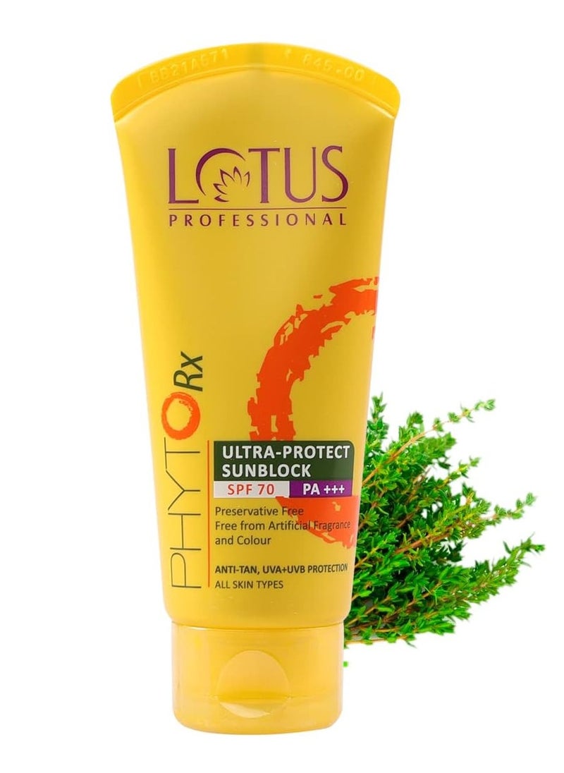 Lotus Herbals Professional Phyto Rx Ultra Protect Sunblock SPF 70 PA+++ 50g - pzsku/Z6FA67ABD889ED661CFADZ/45/_/1698744817/a3592aea-befe-4c9a-9373-08b9830d2311