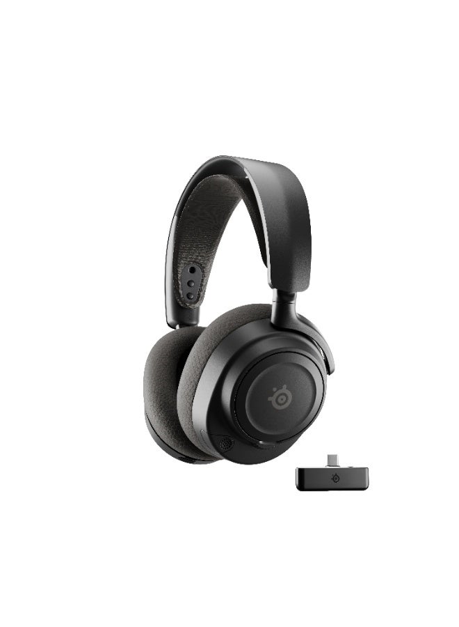 steelseries Arctis Nova 7X Wireless Gen 2 Xbox Gaming Headset - Real-Time App Control - 50+ HR - Neodymium Magnetic Drivers - Mixable 2.4GHz/Bluetooth - Xbox, PC, PS5/PS4, Switch 1/2, Mobile - Black - Image 2