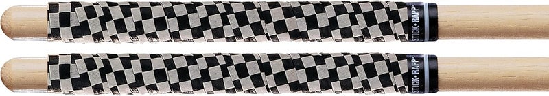 Promark SRCW Stick Rapp Drumstick Wrap, Checkerboard White/Black