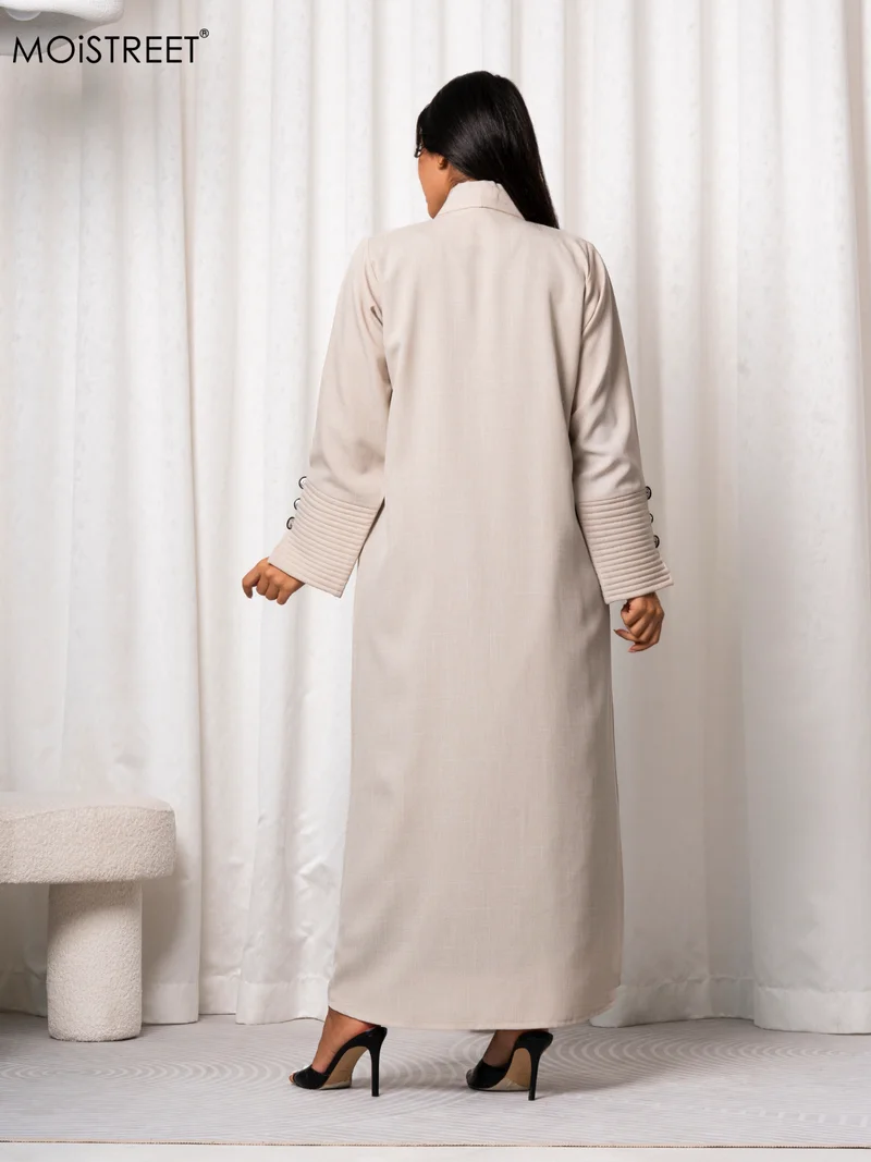 Moistreet  MOiSTREET Handmade Melange Abaya for Women | Best Price UAE
