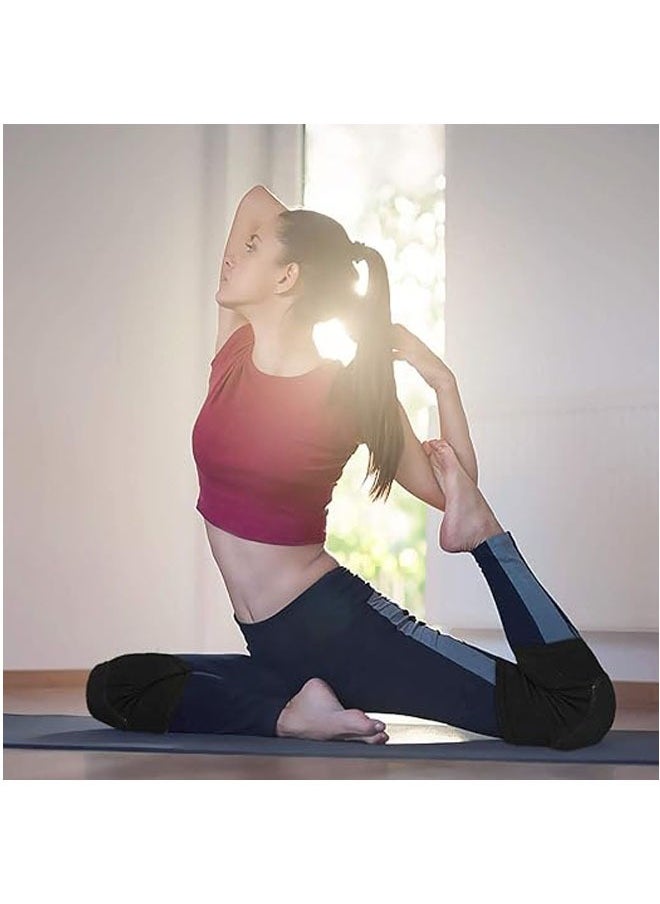 Generic - Non-Slip Knee Brace Soft Knee Pads Breathable Knee Compression Sleeve for Dance Wrestling Volleyball Basketball Running Football Jogging Cycling Arthritis Relief Meniscus Tear for Women Men - Image 1