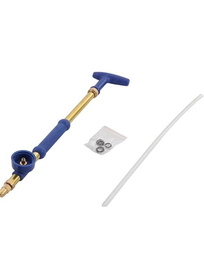 وصلة بخاخ ماء مزدوجة الفوهة – بخاخ عالي الضغط للري والتنظيف والتبريد – محول زجاجات مياه محمول يناسب جميع الزجاجات القياسية - Image 3