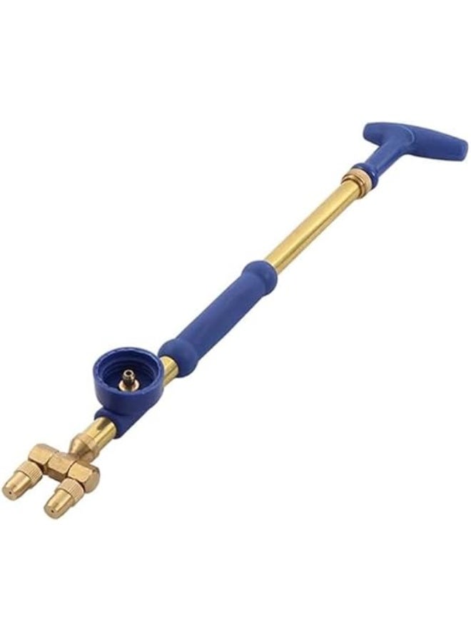 وصلة بخاخ ماء مزدوجة الفوهة – بخاخ عالي الضغط للري والتنظيف والتبريد – محول زجاجات مياه محمول يناسب جميع الزجاجات القياسية - Image 1