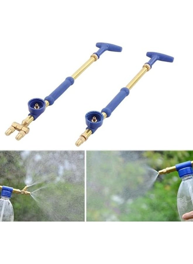 Portable Dual-Nozzle Water Spray Bottle Adapter – High-Pressure Garden Sprayer for Cleaning, Watering & Cooling – Fits Standard Bottles - Image 5