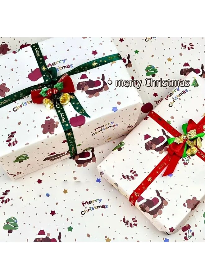 30 Sheets Premium Christmas Dachshund Wrapping Paper 20 x 28 Inch Festive Design For Gift Wrapping And Decoration Perfect For Dachshund Christmas Tree And Gingerbread Man Ribbon Not Included - Image 5