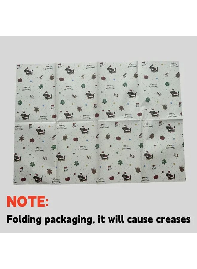 30 Sheets Premium Christmas Dachshund Wrapping Paper 20 x 28 Inch Festive Design For Gift Wrapping And Decoration Perfect For Dachshund Christmas Tree And Gingerbread Man Ribbon Not Included - Image 4