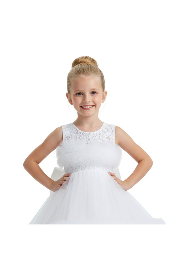 D'Daniela Ruffled Tulle Gown Dress - Image 2