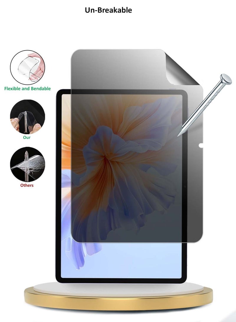 Yesido Honor Pad V9 11.5 4G 2024 (11.5 inches) ROL-W00 Yesido Premium Pure Hydrogel Anti Spy / Anti Privacy Film Thin and Flexible Screen Protector (TSHFMP) - Clear - Image 4