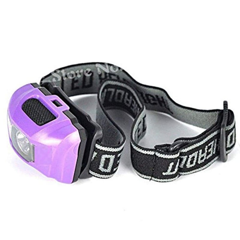 DIY Crafts DIY Crafts CTDIYHI50308 Head Lamp AAA Linternas3 x LED Flashlight3 Watt Mini Headlight Torch for DIY Works Emergency Lights  - Image 1