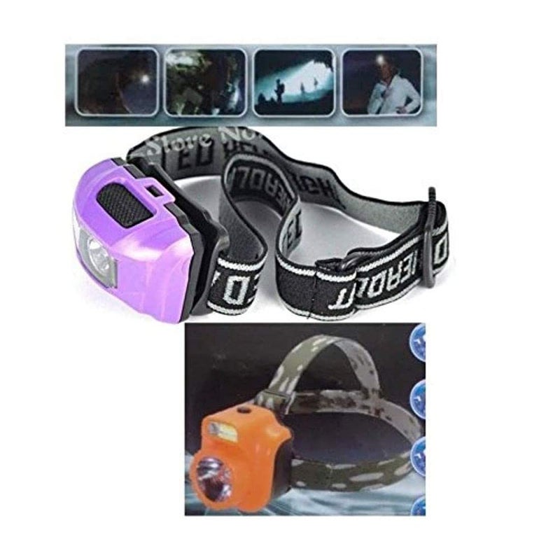 DIY Crafts DIY Crafts CTDIYHI50308 Head Lamp AAA Linternas3 x LED Flashlight3 Watt Mini Headlight Torch for DIY Works Emergency Lights  - Image 2