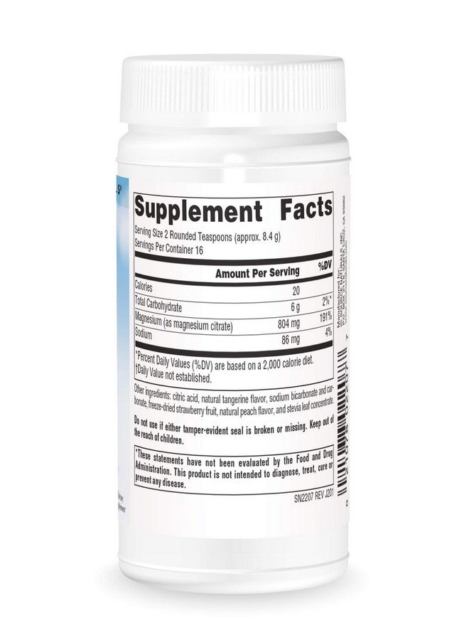 سورس ناتشورالز مسحوق Serene Science Magnesium Serene من Source Naturals، لجسم هادئ* بنكهة اليوسفي - 5 أونصات - Image 2