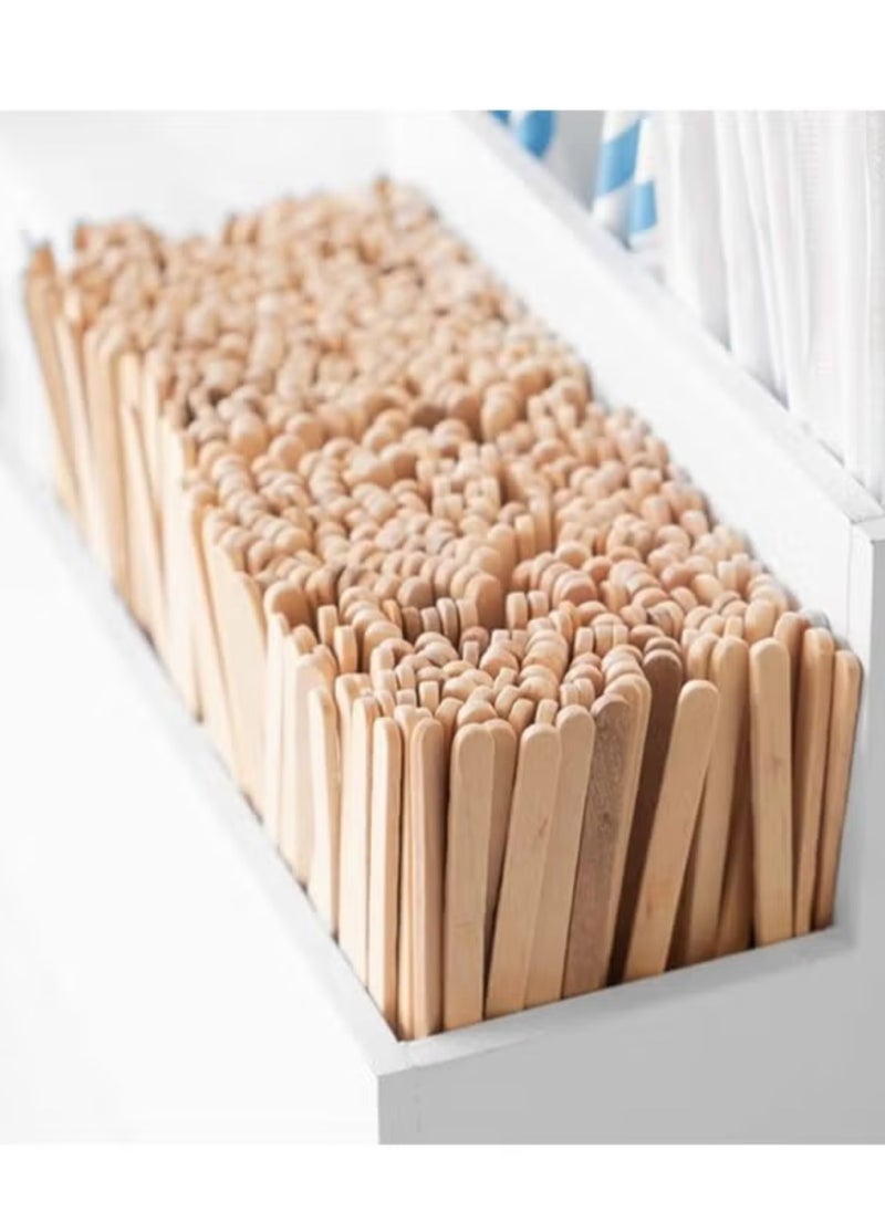 CANADA - 600 pieces of high-quality wooden coffee stirrers - Image 1