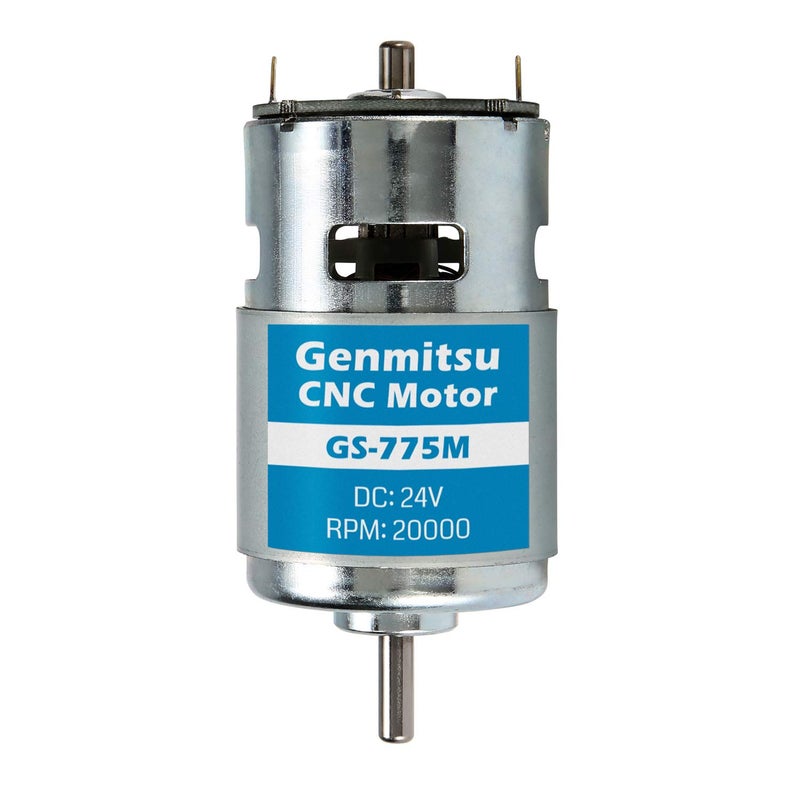 Genmitsu GS-775M Micro DC 24V 20000RPM 775 Motor, Double Ball Bearing, High Power, Noise Suppression, DC Motor Driver for Electrical Tools DIYâ€¦ - Image 1