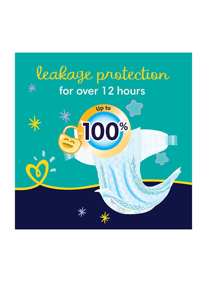 بامبرز حفاضات بيبي دراي الليلية لحماية إضافية من النوم، مقاس 5، 12-17 كجم، 88 حفاضة - Image 5