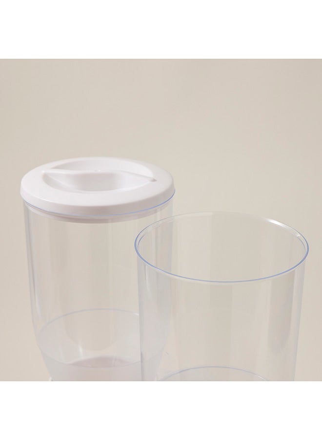 Alberto Double Cereal Dispenser Color White Plastic - Image 5