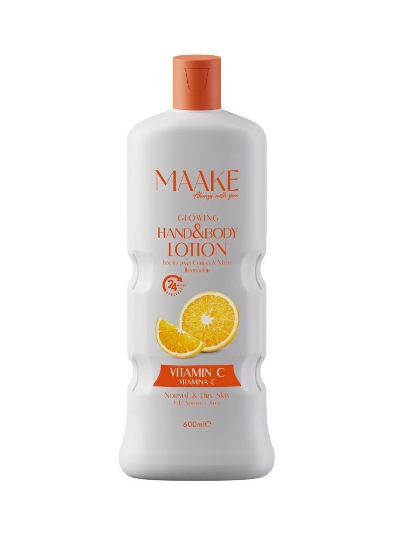 Maake, Hand And Body Lotion Vitamin C 600Ml - Image 1