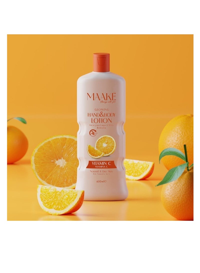 Maake, Hand And Body Lotion Vitamin C 600Ml - Image 2