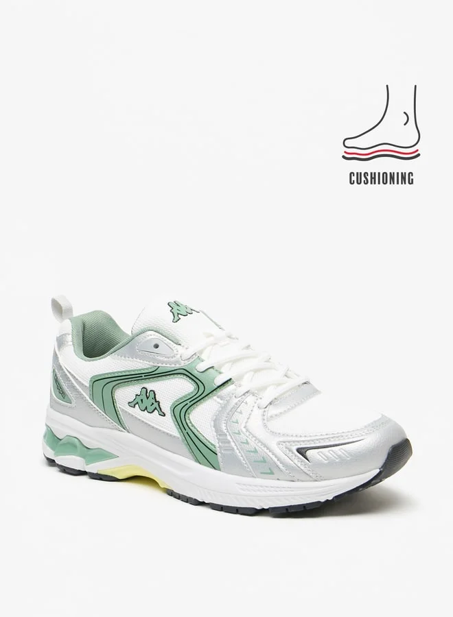 كابا Men's Logo Detail Lace-Up Sports Shoes