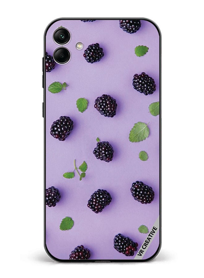VR CREATIVE Protective Case Cover For Samsung Galaxy A04 Blueberry Design Multicolour - Image 1